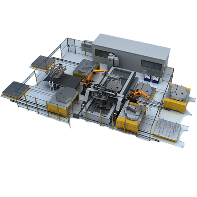 激光拼焊生產線