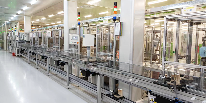 壓縮機定轉子裝配線