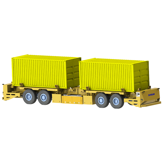 室外無軌導(dǎo)航重載移動機器人（港口）